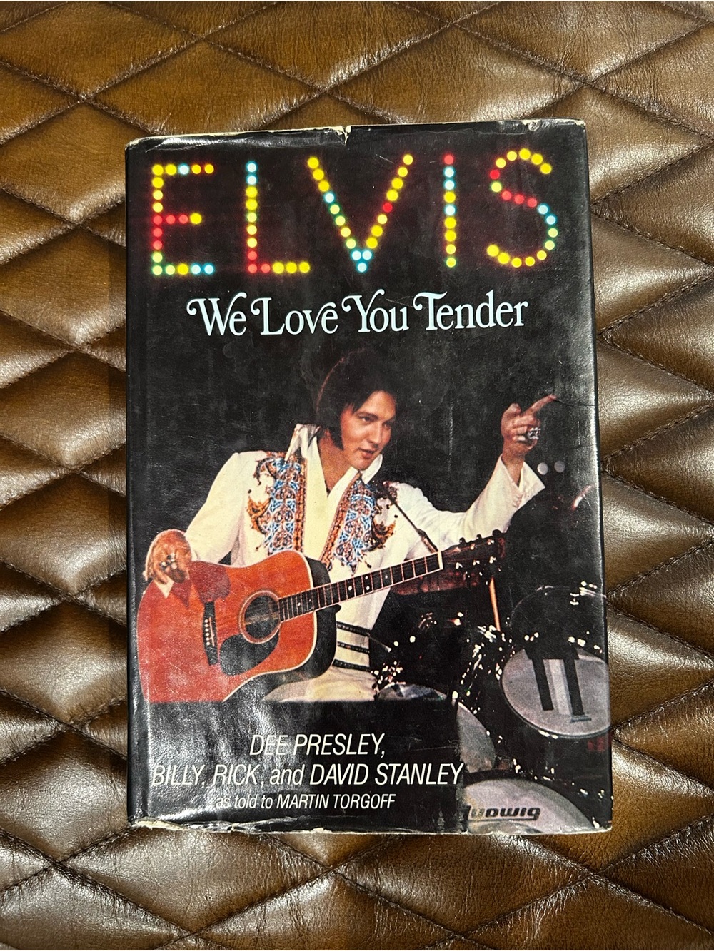Elvis We Love You Tender Book by Dee Presley, Stanley